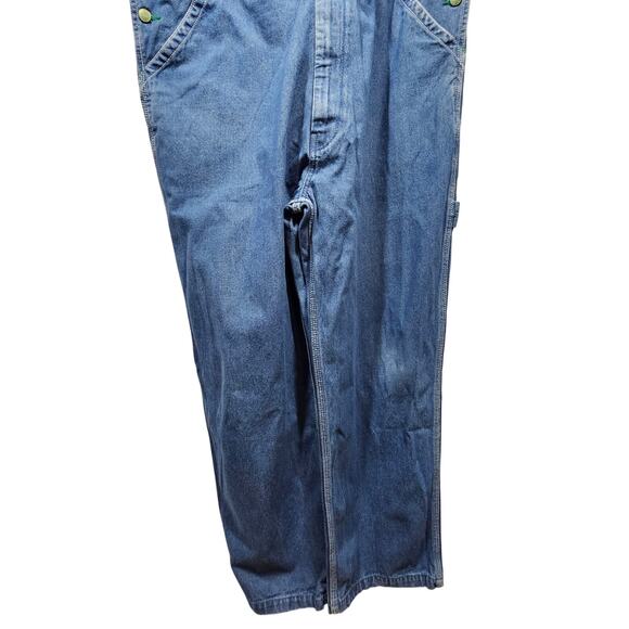 Liberty Men's Stonewashed Denim Bib Overalls 42x30 - Picture 8 of 16